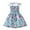 Blue, variant on Jovati Toddler Girls Cute Floral Princess Sundress Dresses, Sizes 12 Months-5 Years