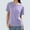 Light Purple, variant on BAODANN Women’s Ice Silk T Shirt for Sports Casual Wear Running and Fitness Breathable Short Sleeve Outdoor Top Womens Short Sleeve T Shirt Stretch Tee Women Summer Shirts Long Sleeve Shirt Dry Wick
