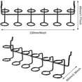 thumbnail image 3 of ckepdyeh 4 Pcs Screwdriver Holder Pegboard Multi-Tool Holder Accessory Pegboard Accessories Multi-Ring Tool Holder for Pegboard, 3 of 8