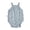 Blue, variant on Djtdsds Baby Pointelle Knit Bodysuit Toddler Neutral Sleeveless Romper Size:0-3 Months
