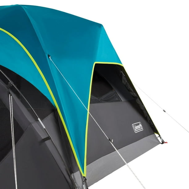 Coleman Sundome 9×7 Tent Coleman 4-Person Sundome Dark Room Dome Camping Tent, 9 x 7