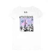 Animal Glitter Graphic T-Shirt (Little Girls & Big Girls)