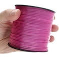 thumbnail image 4 of Rexlace Flat Plastic Lacing – Boondoggle String, Clear Raspberry, 0.092" W, 0.035” Thick, 100 Yd, 4 of 6