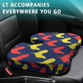 thumbnail image 4 of Premium Chickens Pattern Memory Foam Seat Cushion Ergonomic Chair Pad for Office Chair, Car, Airplane & Bleachers Sciatica, Tailbone Hip & Back Pain Relief - Chair Cushion for Long Office Workers., 4 of 5