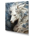 thumbnail image 2 of Designart "Painting Of The Mythical Horse III" Mythical Creatures Wall Art Prints, 2 of 7