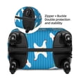thumbnail image 4 of Lsque Cartoon Chicken Printed Luggage Cover, Travel Luggage Protector,Scratch and Dirt Resistant, Fits 18-32 Inch Luggage -, 4 of 9