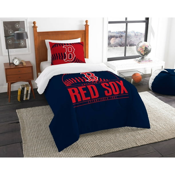 Mlb Boston Red Sox Grand Slam Bedding Comforter Set Walmart Com Walmart Com