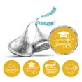 thumbnail image 1 of Darling Souvenir DIY 190 Pcs Graduation Theme Stickers for chocolate Candy Labels-Yellow, 1 of 2