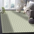 thumbnail image 5 of Area Rugs 5x8 Ft Striped Abstract Chevron White Line Sage Green Bohemian Non-Slip Washable Rug Indoor Rug Floor Mats Non Shedding Carpet for Living Room Bedroom Dining Room Home Decor, 5 of 8