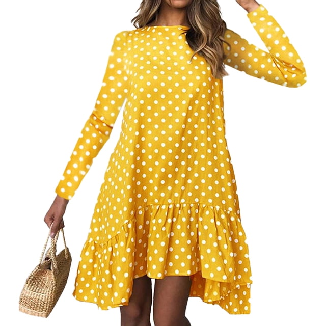 Vestido De Manga Larga, Vestido Holgado De Moda Para Cita Para Mujer ANGGREK Otros