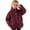 Wine, variant on IVEYRTF Kids Big Boys Girls Solid Color Windproof Plush Velvet Jacket Double Zipper Thermal Fall Winter Outdoor Coats Warm Outerwear for Children 5-15 Years(Pink,14-15 Years)