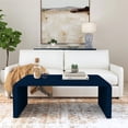 thumbnail image 2 of Butler Specialty Company Chatham 48 in. W Rafifa Waterfall Coffee Table - Navy, 2 of 6