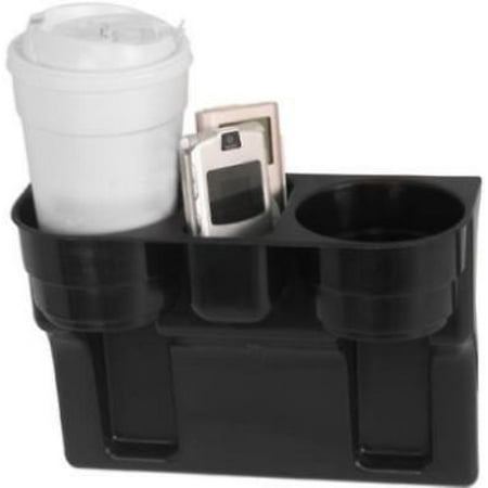Handy Seat - 2PK Black Wedge Cup Holder Put Between Seat & Console Handy & Convenient S