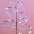 thumbnail image 4 of Luz de noche brillante Injueey para árbol de Navidad Hierro forjado decoración dormitorio sala de estar Plata M, 4 of 6