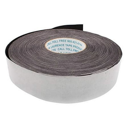 Black 2" Wide Moleskin Channel Liner - Solid