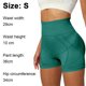 thumbnail image 2 of Conjunto de 2 piezas de pantalones cortos deportivos sin costuras para mujer, pantalones cortos ajustados de cintura alta para levantar glúteos, cadera, yoga, fitness, deportes y ciclismo, 2 of 5