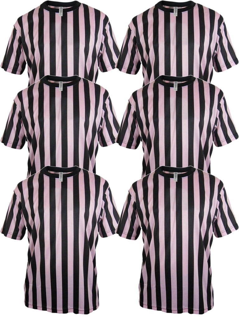 pink referee shirt