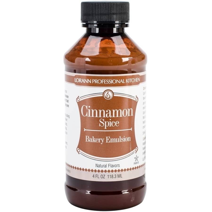 Bakery Emulsions Natural and Artificial Flavor, 4 oz, Cinnamon Spice
