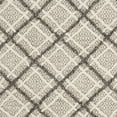 thumbnail image 4 of SAFAVIEH Trace Millicent Geometric Wool Runner Rug, Dark Grey/Light Grey, 2'3" x 8', 4 of 5