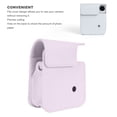 thumbnail image 3 of Camera Case, Wearable PU Leather Portable Camera Storage Cover Bag  For Mini 12, 3 of 7