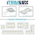 thumbnail image 4 of LUXRITE 3 Inch LED Trimless Spotlight with Black Trim, Twist N' Lock, 5CCT, 15W, 1000LM, CRI90, 38 Beam, Dimmable ETL, 4 of 7