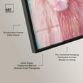 thumbnail image 4 of Pastel Lion Bubblegum Shadowbox Print Glam Wall Decor by Art Remedy, Black Frame, 30 x 45, 4 of 7