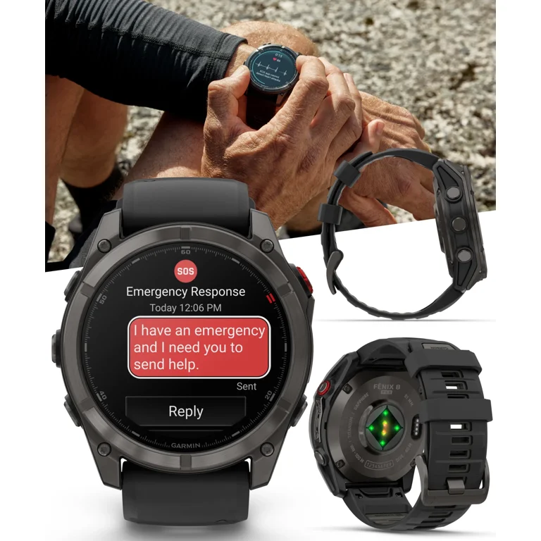Garmin Fenix 8 Pro 51mm AMOLED Sapphire Premium Connected