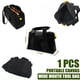 thumbnail image 2 of Bolsa de herramientas de boca ancha de 12 pulgadas, bolsa de almacenamiento de herramientas de lona para hombres, bolsa de mano organizadora de herramientas multifunción (negro-12 pulgadas), 2 of 5