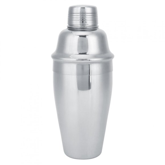 Shaker à cocktail, shaker à cocktail en acier inoxydable Barman pour mélanger des boissons Outils Vin Set 350 ml 500 ml 700 ml.(304 stainless steel 500ML)