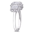 thumbnail image 4 of Created Forever Women's 3 CT Lab Created Diamond 14K White Gold 3-Stone Ring (G-H, VS1-VS2), 4 of 9