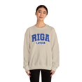 thumbnail image 4 of Riga Latvia Sweatshirt Gifts Crew Neck Shirt Long Sleeve Unisex, 4 of 7