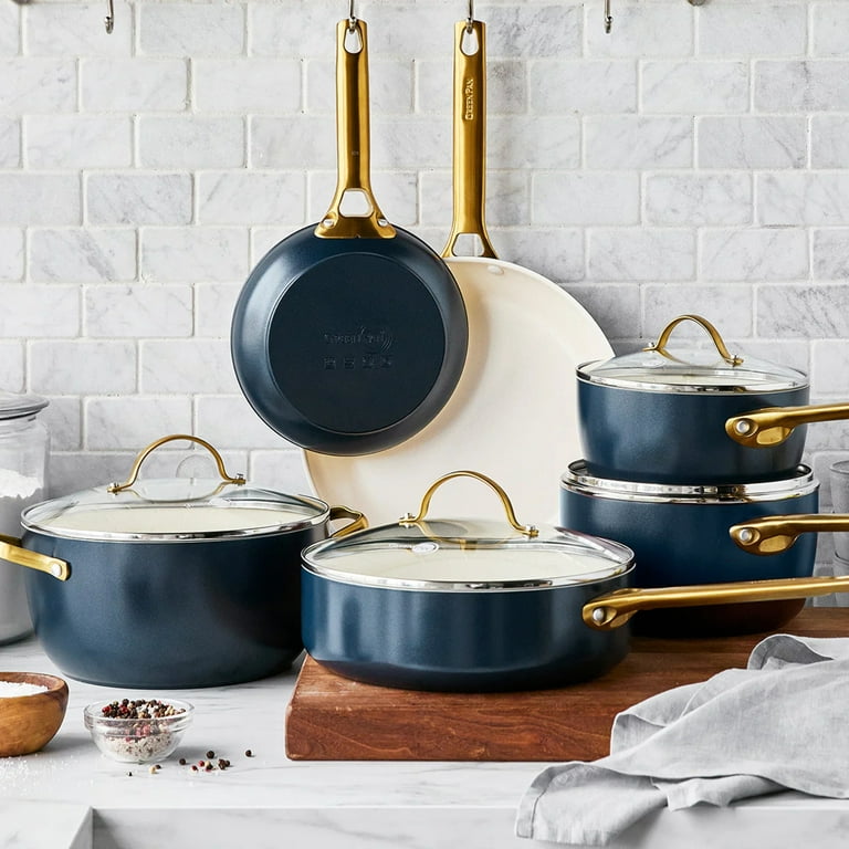 GreenPan Reserve Black Healthy Ceramic Nonstick 16-piece Cookware Set &  Reviews