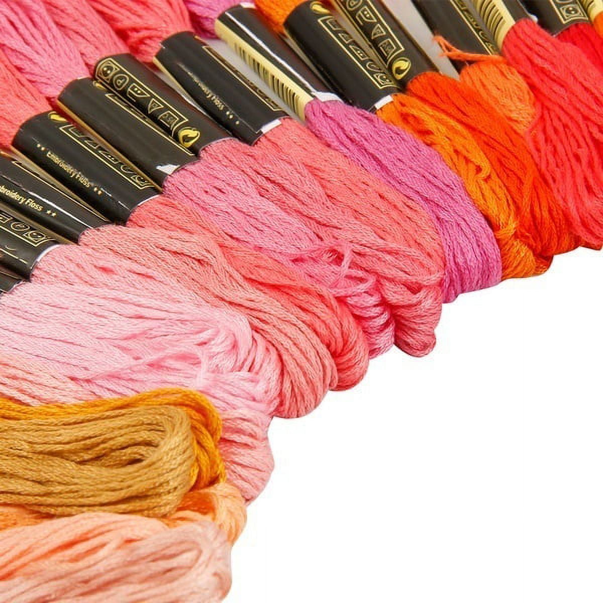 447Pcs Cotton DMC Multi Colors Cross Floss Stitch Thread Embroidery Sewing Skeins Home Arts & Crafts Art Accessories