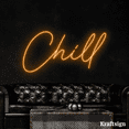 thumbnail image 4 of Craftnamesign Chill Neon Sign,Bedroom Decor,Beach Club Wall Art,Chill Sign, 4 of 4