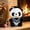 Sky Blue, variant on White Graduation Panda Plush with Cap, Soft Cuddly Stuffed Animal for Graduates, Cute Photo Prop or Room Decoration, Present for Classmate