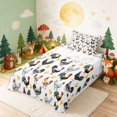 thumbnail image 3 of Erosebridal Chicken Twin Sheets for Boys Girls, Little Chicks Bedding, 3pcs 1 Flat Sheet 1 Fitted Sheet and 1 Pillowcase, 3 of 6