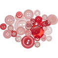 thumbnail image 2 of Buttons Galore Button Mason Jars-Valentine, 2 of 2