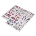 thumbnail image 4 of LHCER 20pcs Temporary Waterproof Flower Pattern Fake Stickers Set For Women,Waterproof Fake , Stickers, 4 of 8