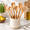 Olive-Olive 6 PCS, variant on 6 12 Inch Hard Maple Wood Kitchen Utensils Set - Wooden Spoons For Cooking Nonstick Cookware