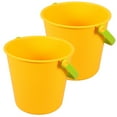 thumbnail image 3 of QUMONIN 2pcs Beach Sand Bucket Beach Pail Bucket Seaside Water Bucket Playthings with Handle, 3 of 8