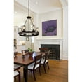 thumbnail image 4 of artcraft lighting menlo park 6-light chandelier, dark chocolate, 4 of 8