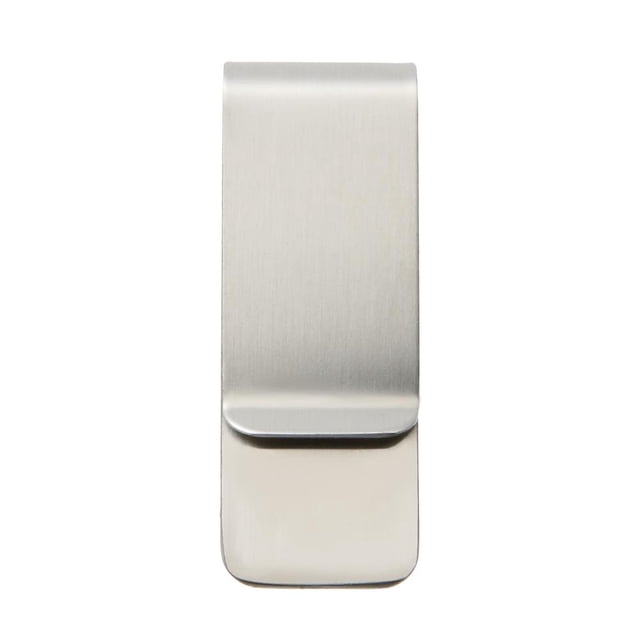 Clip Metálico para Billetes Acero Inoxidable Clip para Billetes Clip para Collar (acero 20*55)