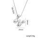 thumbnail image 1 of Collar para Mamá,Joyería de Aleación Personalizada de la Carta Inicial de Plata para Ella,Regalo para el Aniversario Del Cumpleaños de la Madre,Collar con Iniciales, 1 of 2