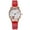 Red, variant on Cute Cate mens Analog Thin Leather Dress Watch for Small Wrists, Ladies Luminous Watches for men Dainty Birthday Graduation Gifts for men Teen
