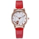 thumbnail image 1 of Reloj de cuarzo para hombre, elegante reloj de moda para hombre con esfera de cuero, reloj de cuarzo para mujer, reloj de regalo, reloj de cuarzo, 1 of 3