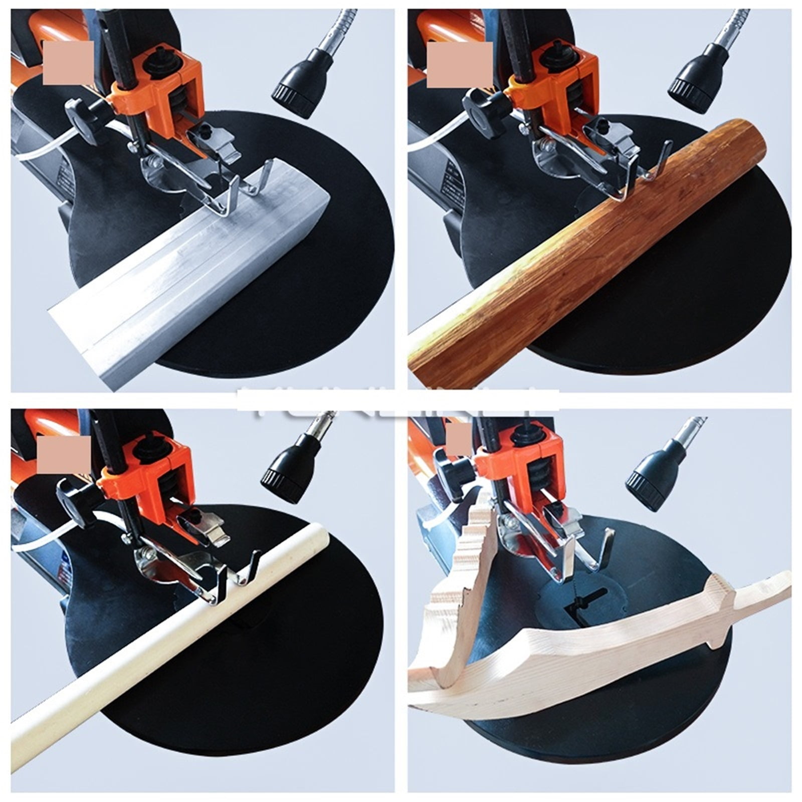 Electric Jig Saw, Woodworking Wire Sawing Machine, Carving Machine Speed Adjustable Carpentry Cutting Machine Table Saw ,Heavy Duty Build