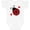 AA-White, variant on Ladybug Lover Red and Black Girls Baby Bodysuit
