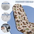 thumbnail image 6 of Uorisanigo Car Seat Towel Cover Fashion Auto Interior Cowboy Dachshund Athletic Running Towel Seat from Sweat Food Dirt Suitable for Cars, SUV and Trucks in All Seasons, 6 of 8