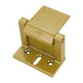 thumbnail image 1 of Pestillo de seguridad para puerta con candado reforzador para jaulas de mascotas puertas corredizas Oro perfecl, 1 of 8