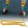 thumbnail image 1 of GOOHOCHY 1 Paire Lacets de Hockey Polyester Jaune pour Patins à Roulettes et Patins à Glace Remplacement, 1 of 8